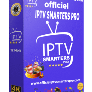 IPTV SMARTERS PRO 12 mois